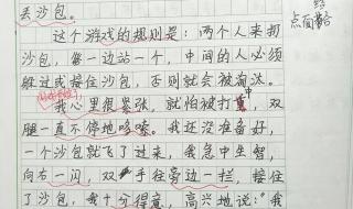 点面结合的小练笔100字