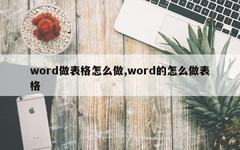 word做表格怎么做,word的怎么做表格