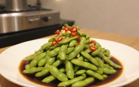 凉拌毛豆怎么做好吃,凉拌毛豆怎么做好吃又入味
