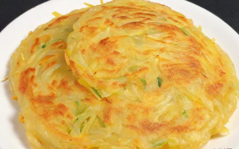 面粉土豆丝饼怎么做,土豆丝面饼最简单的做法大全