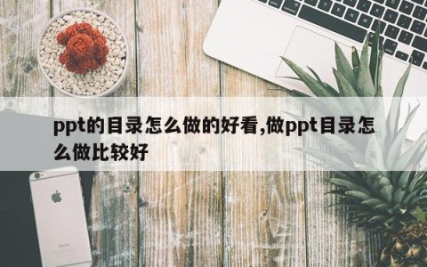 ppt的目录怎么做的好看,做ppt目录怎么做比较好