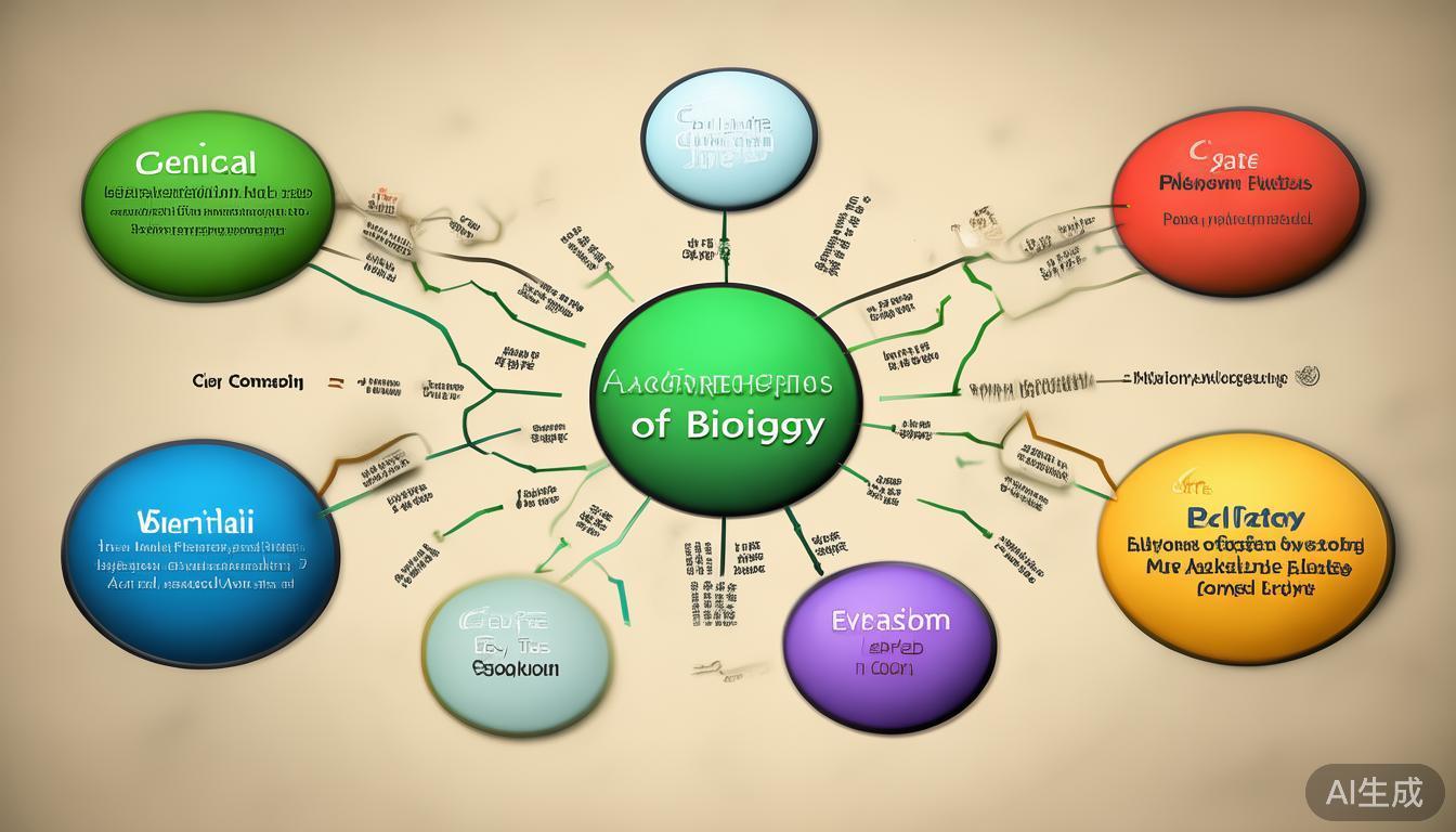 初中生物知识点总结图人教版_生物学科学习方法_思维导图学习生物