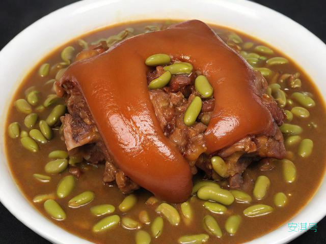 怎么做猪肘子,怎么做猪肘子炖芸豆好吃