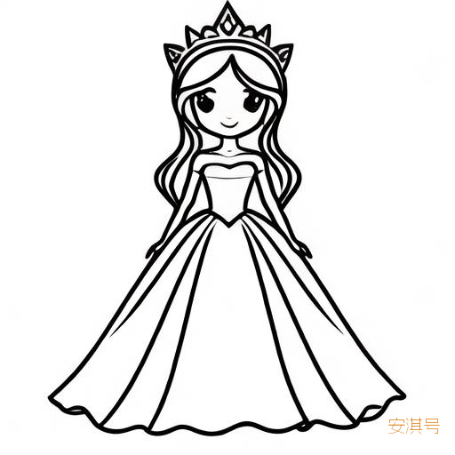 芭比娃娃公主裙怎么做,芭比娃娃公主裙简笔画