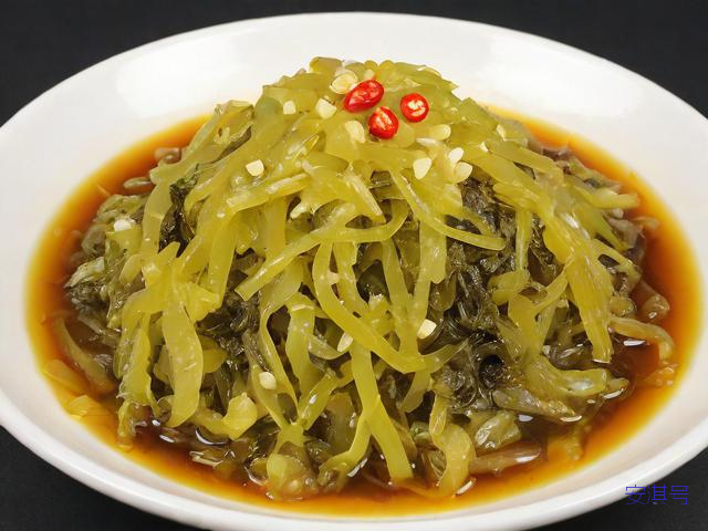 腌的芥菜丝怎么做好吃,腌制的芥菜丝