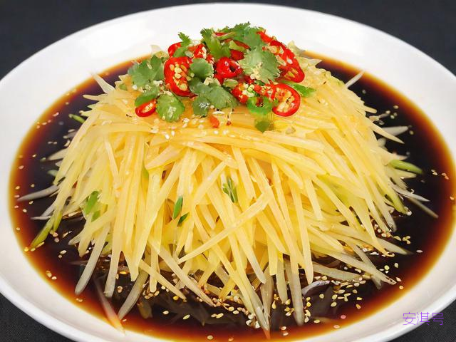 土豆丝凉菜怎么做,土豆丝凉菜怎么做好吃