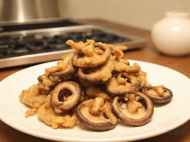 炸香菇怎么做,炸香菇怎么做的