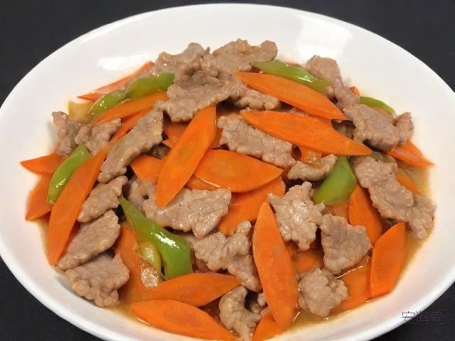 胡萝卜炒肉怎么做,胡萝卜炒肉做法家常