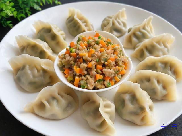 胡萝卜做饺子馅怎么做,胡萝卜饺子馅的做法步骤