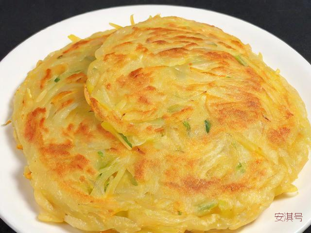 面粉土豆丝饼怎么做,土豆丝面饼最简单的做法大全