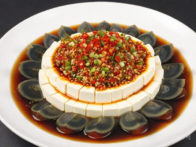 皮蛋拌豆腐怎么做好吃,松花蛋拌豆腐怎么做